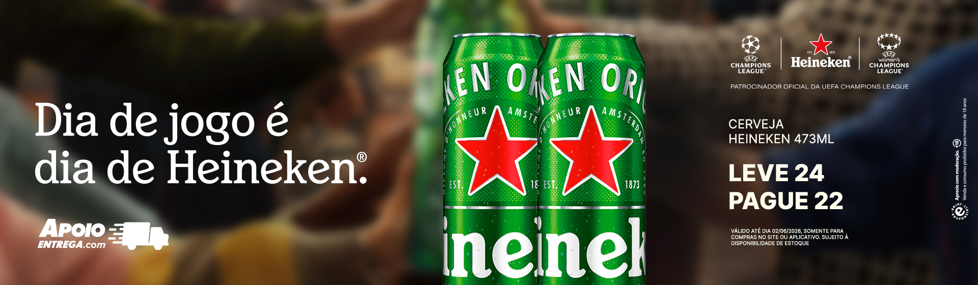 Cerveja Heineken 02/06